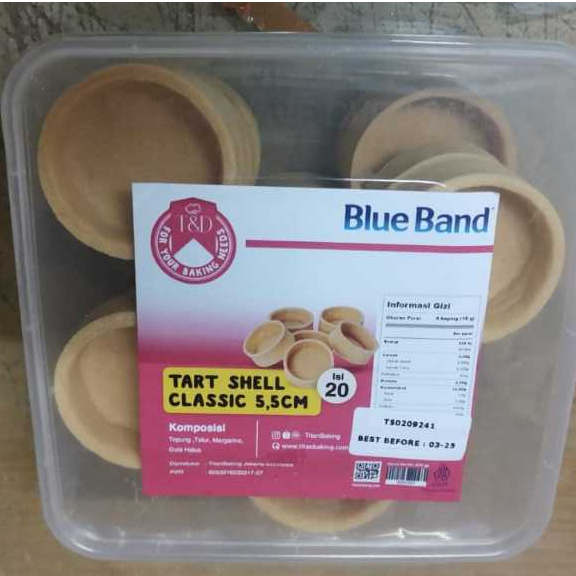 

TART SHELL CLASSIC 5.5 CM TITAN BERBAGAI ISI