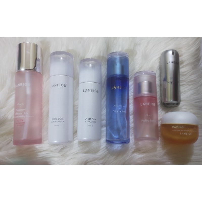 Botol Skincare kosong LANEIGE full size