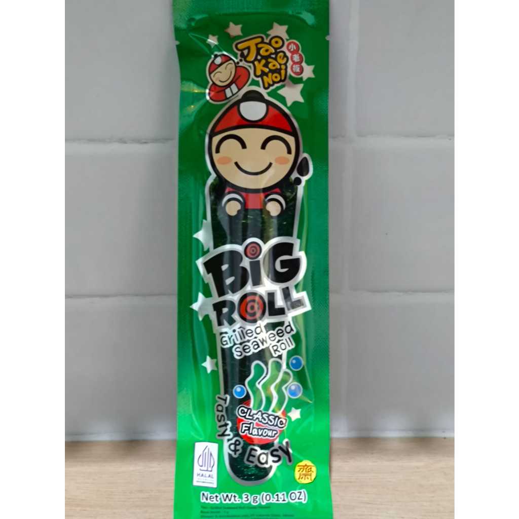 

TAO KAE NOI BIG ROLL GRILLED SESWEED - 1PCS