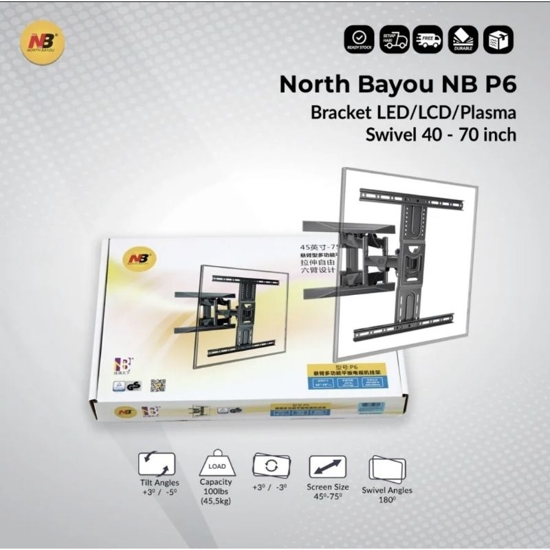 Bracket North Bayou P6