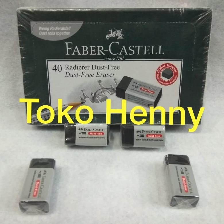 

HAPUSAN FABER CASTELL HITAM KECIL