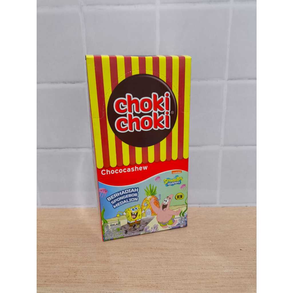 

CHOKI-CHOKI CHOCHOCASHEW - 1PACK ISI 20PCS