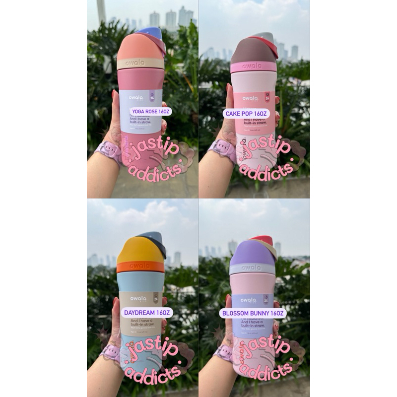 [Pre-order] Jastip Addicts Owala Freesip 16oz Tumbler fit for Birthday Gift