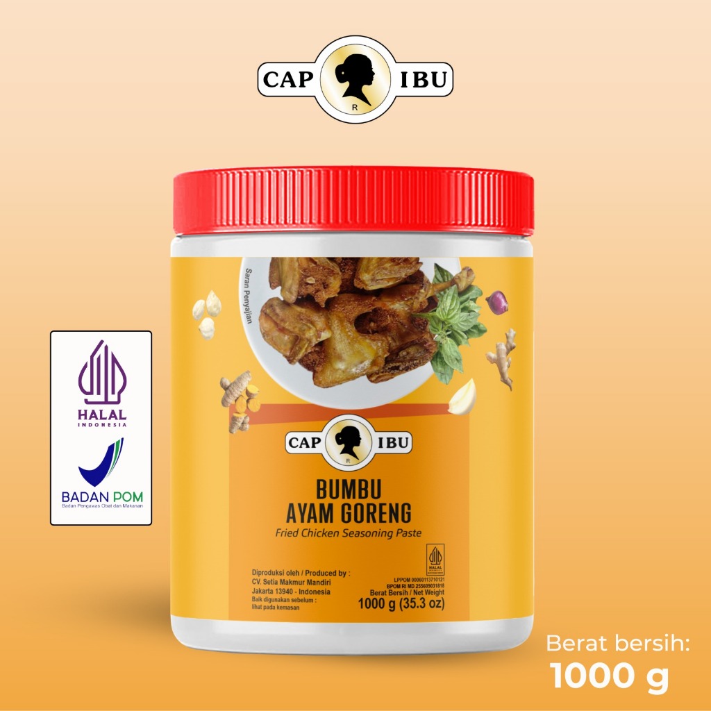 

CAP IBU Bumbu Ayam Goreng Kemasan Pot