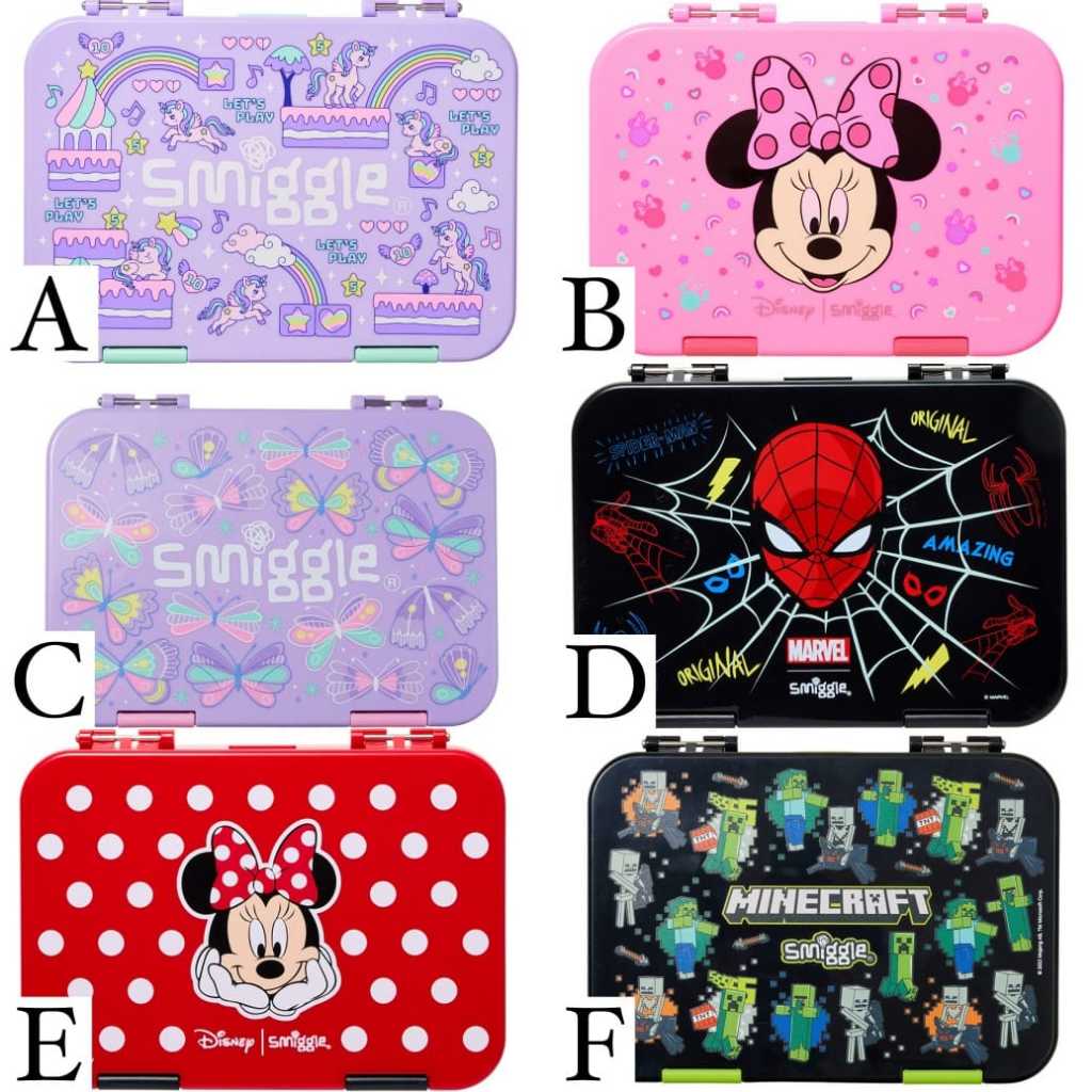 Lunchbox Smiggle / Kotak Makan Smiggle Tritan / Kotak Bekal Makan