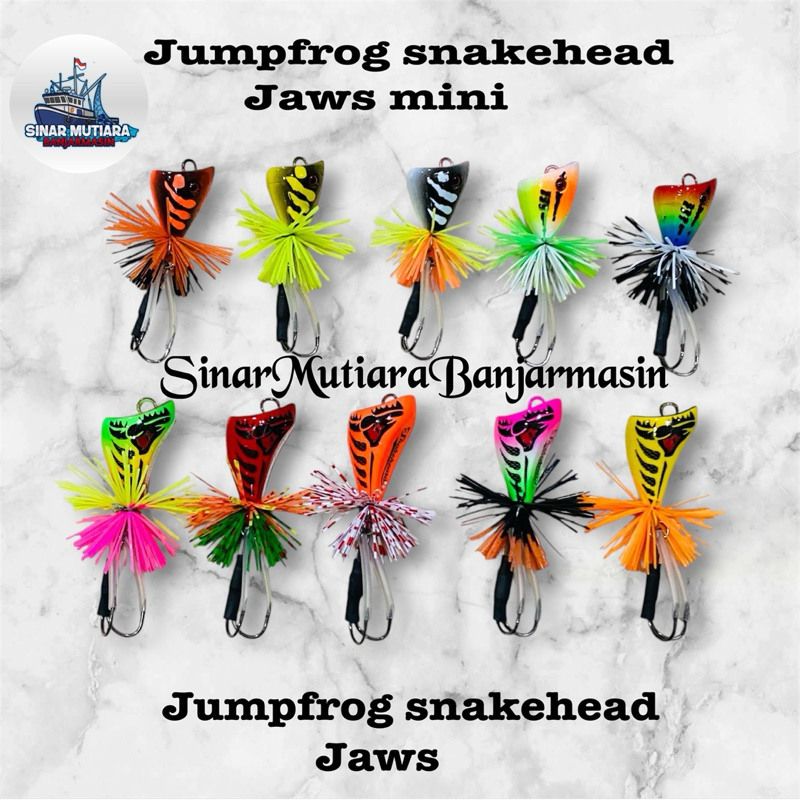 jumpfrog snakehead jaws &jaws mini