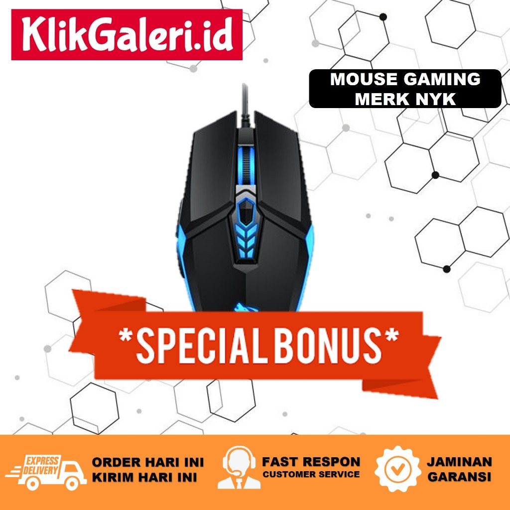 MOUSE GAMING KEREN NYK AULA GAMING WIRRED MOUSE