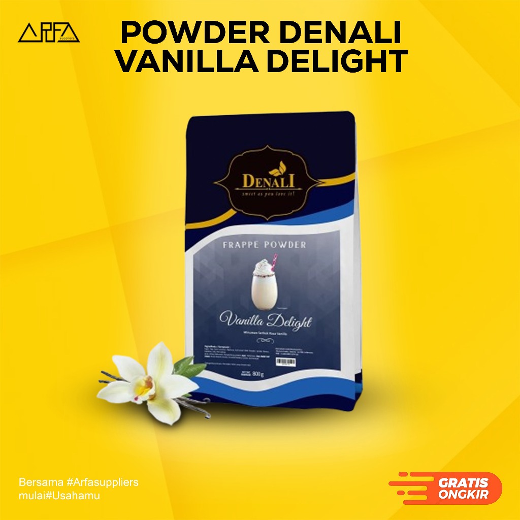 

powder premium denali vanilla delight