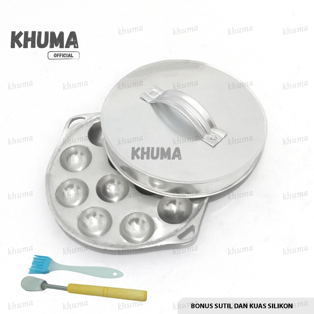 CETAKAN KUE TAKOYAKI 12 LUBANG TEBAL