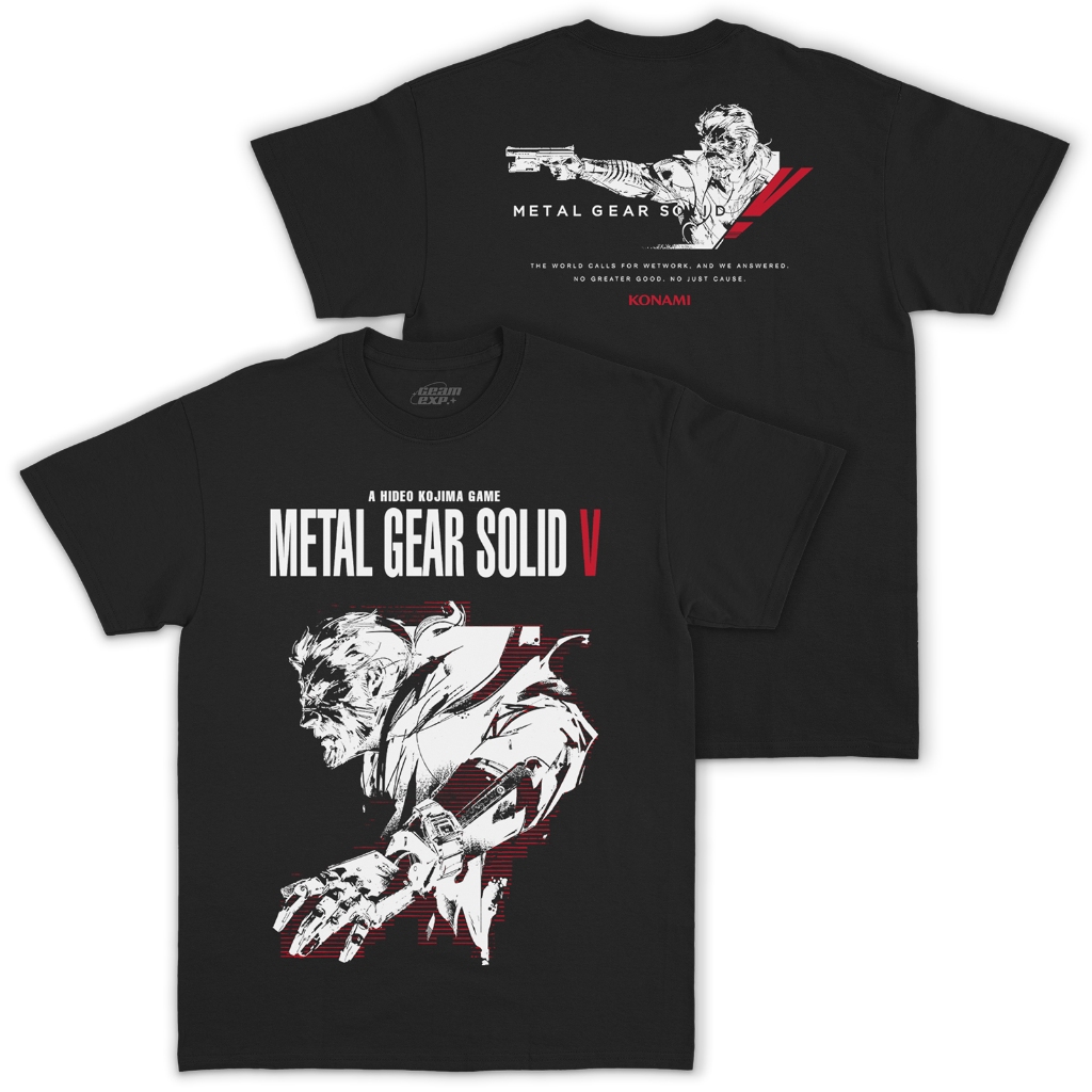 Metal Gear Solid V | T-Shirt Metal Gear Solid 5 Hideo Kojima Game GEAMEXP