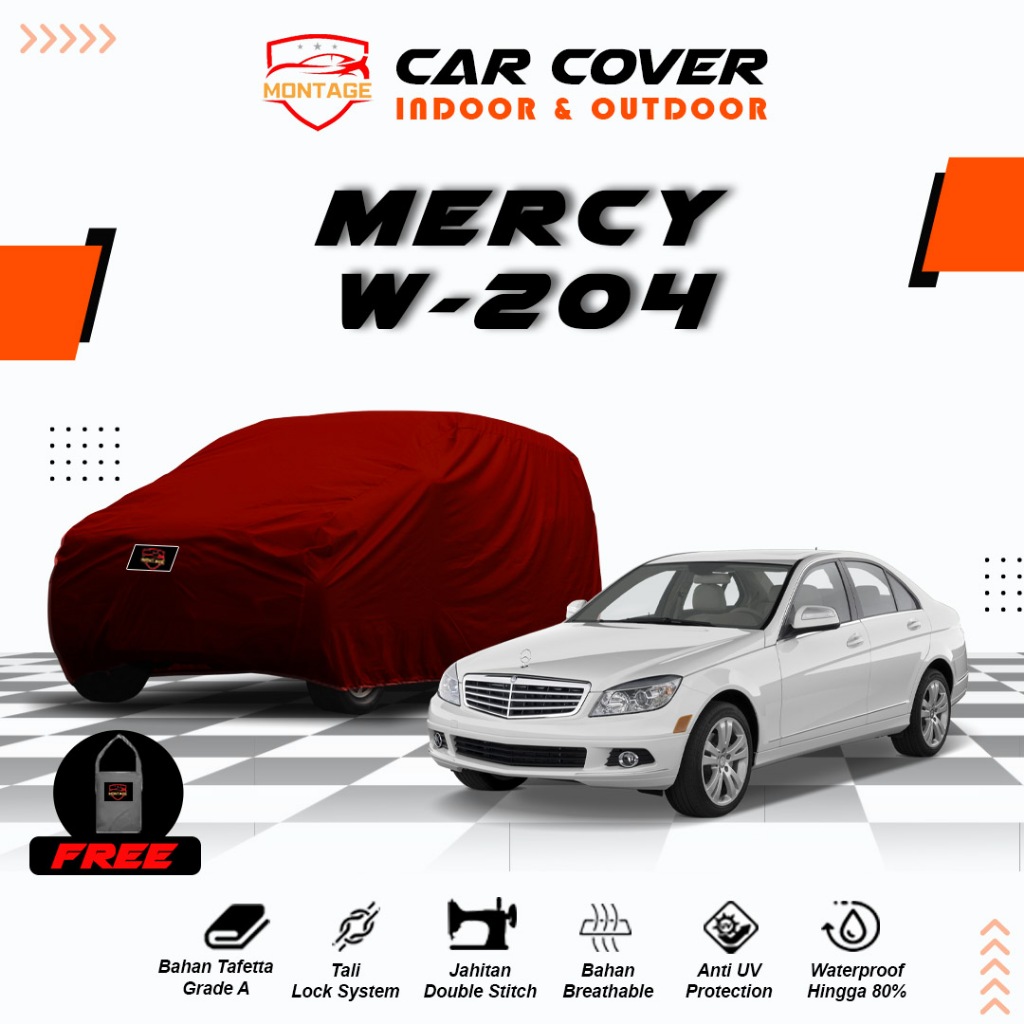 Cover Mobil Mercy W204 / Sarung Mobil Mercy W204 All Type / Penutup Selimut Mobil Sedan Mercy W204