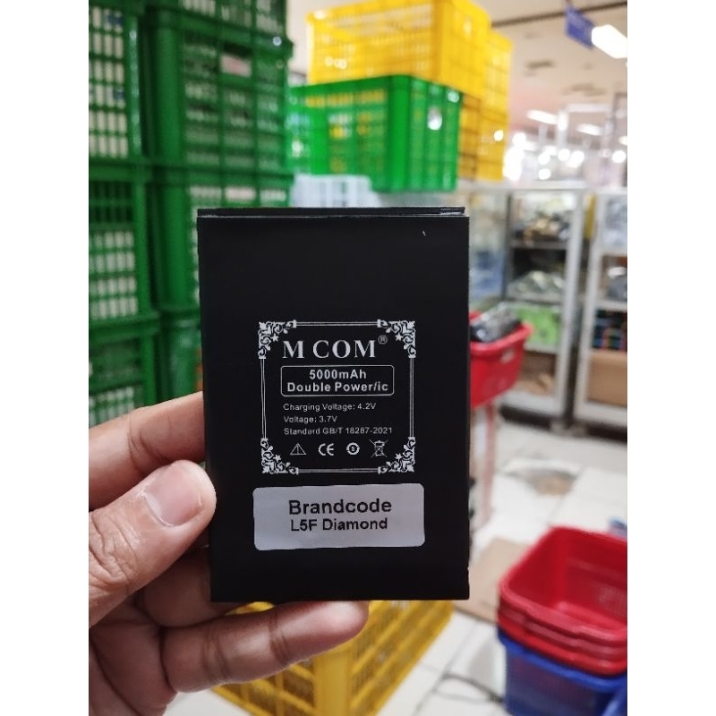 Baterai Brandcode L5F Diamond Brandcode L1F Onix Brandcode L5F Double Power