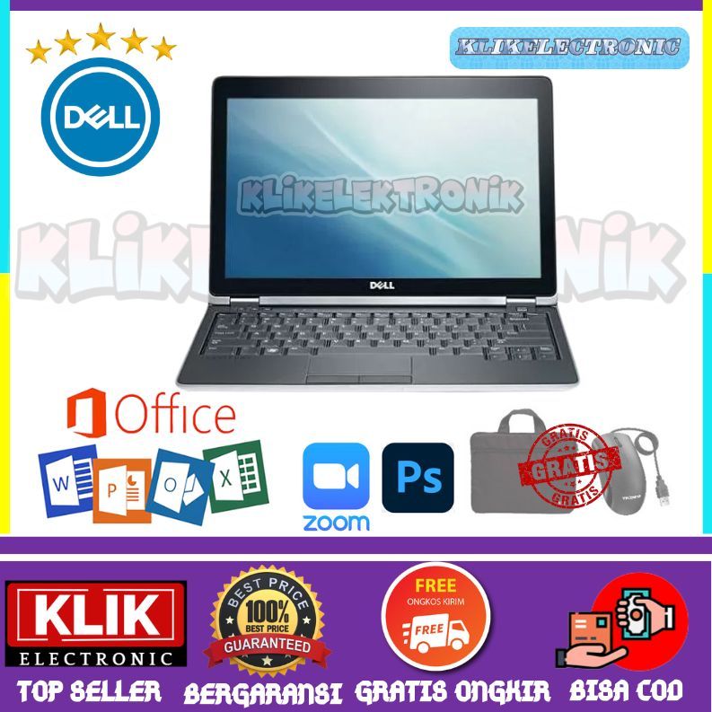 SALLE  DELL E6220 i5 GEN 2 / RAM 4GB/ 512 SSD / WIN 10 / SUDAH FREE TAS DAN MOUSE