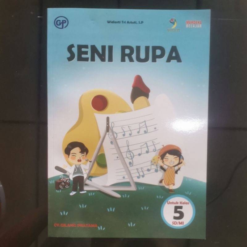 

Buku pelajaran kurikulum merdeka seni rupa untuk kelas 5 SD/MI penerbit CV.gilang pratama