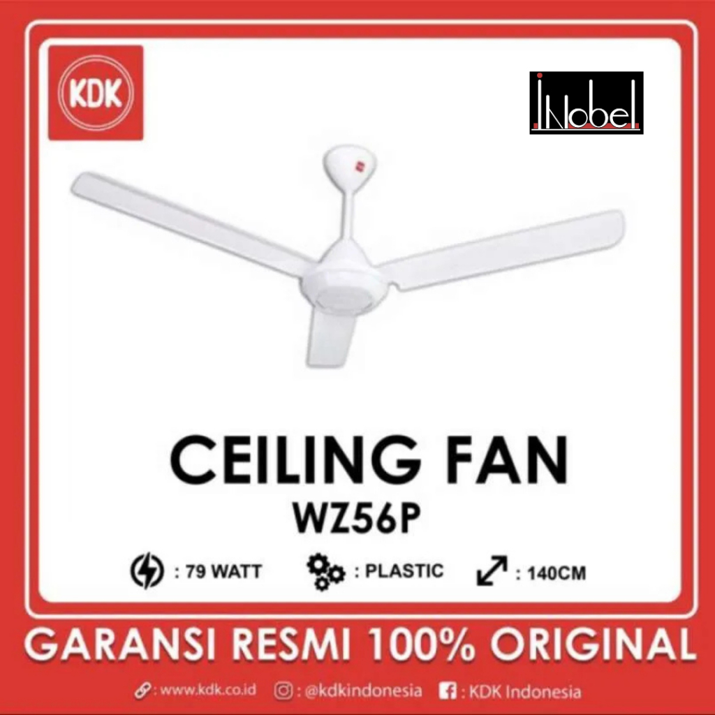 KDK WZ56P Ceiling Fan 56 inch WZ-56P & WZ 56P GY
