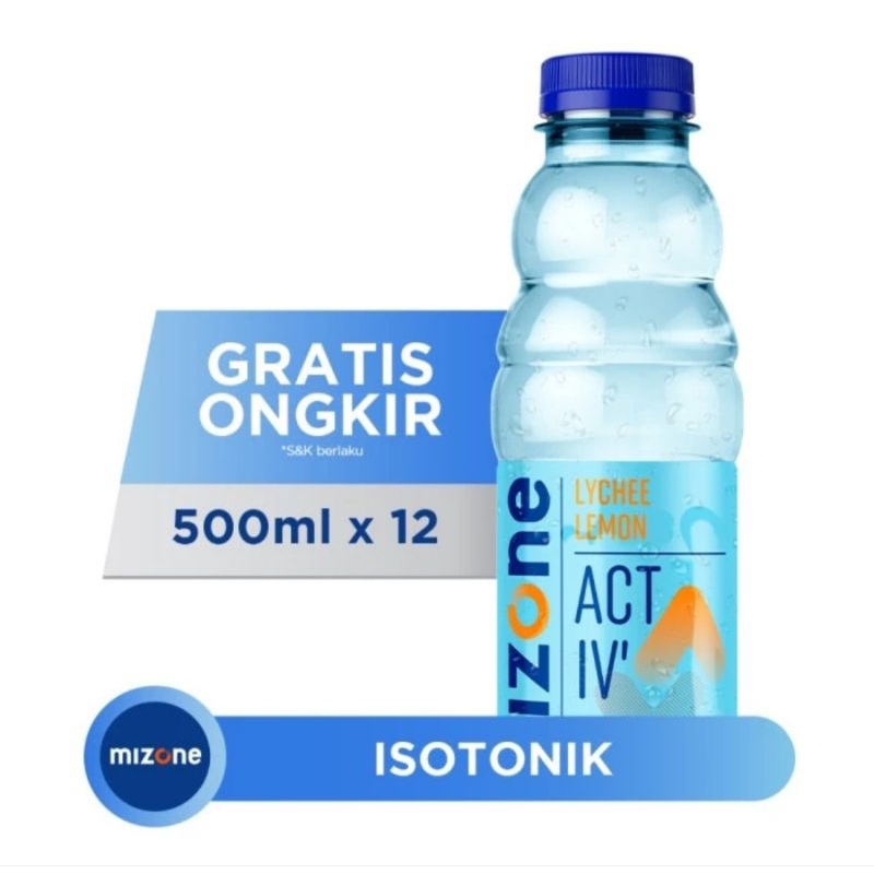 

Mizone Minuman Isotonik Lychee Lemon x 24 botol (1 box)