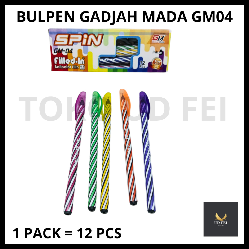 

(1 PACK = 12 PCS) Bulpen GADJAH MADA/ BULPEN GM04 / BULPEN ULIR/ BULPEN MURAH