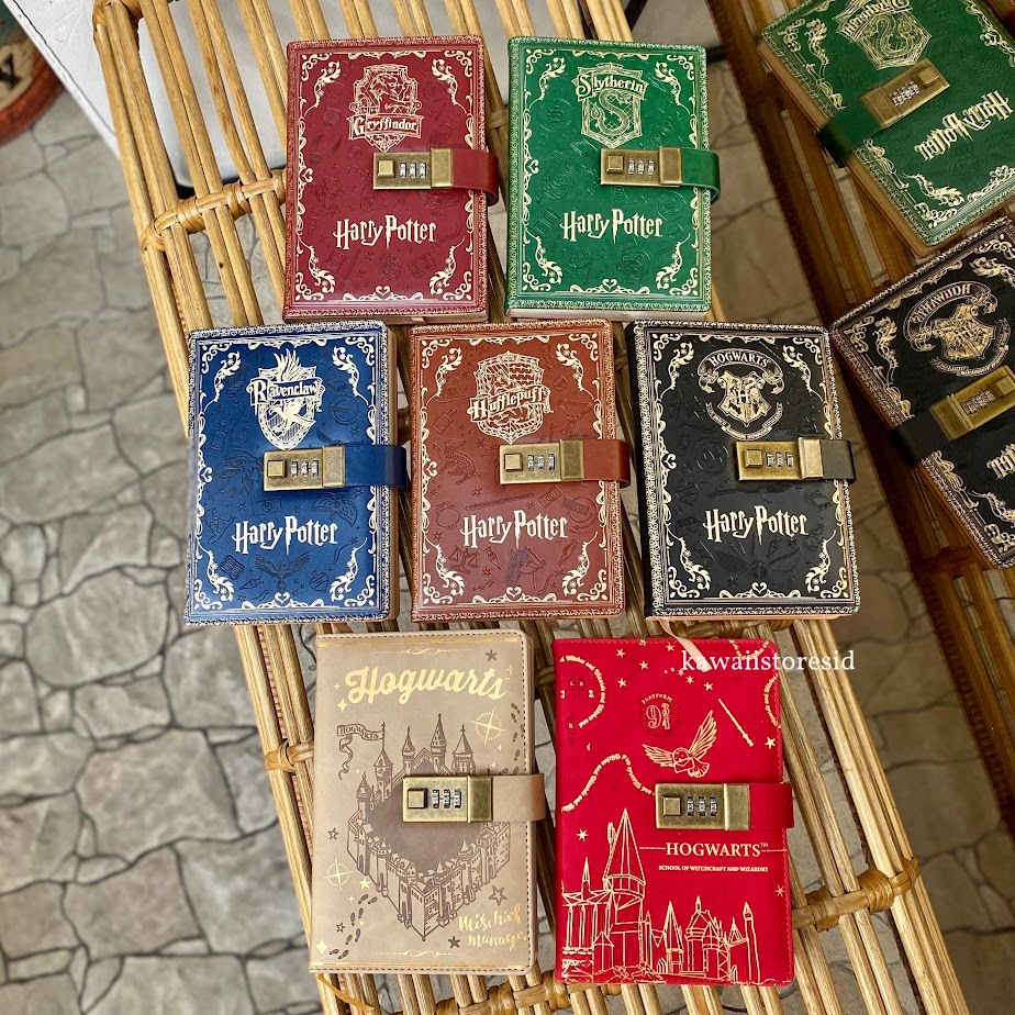 

Binder Kunci Password Harpot Sandi Karakter Kartun Gryffindor Slytherin Ravenclaw Hufflepuff Hogwarts Alat Tulis Kertas Binder Lucu Unik Hadiah Gift