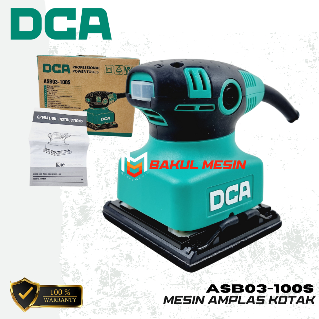 DCA ASB03-100 Mesin amplas kotak sander DCA