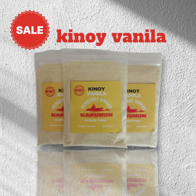 kinoy pengeras umpan/kinoy aroma vanila/umpan ikan mas
