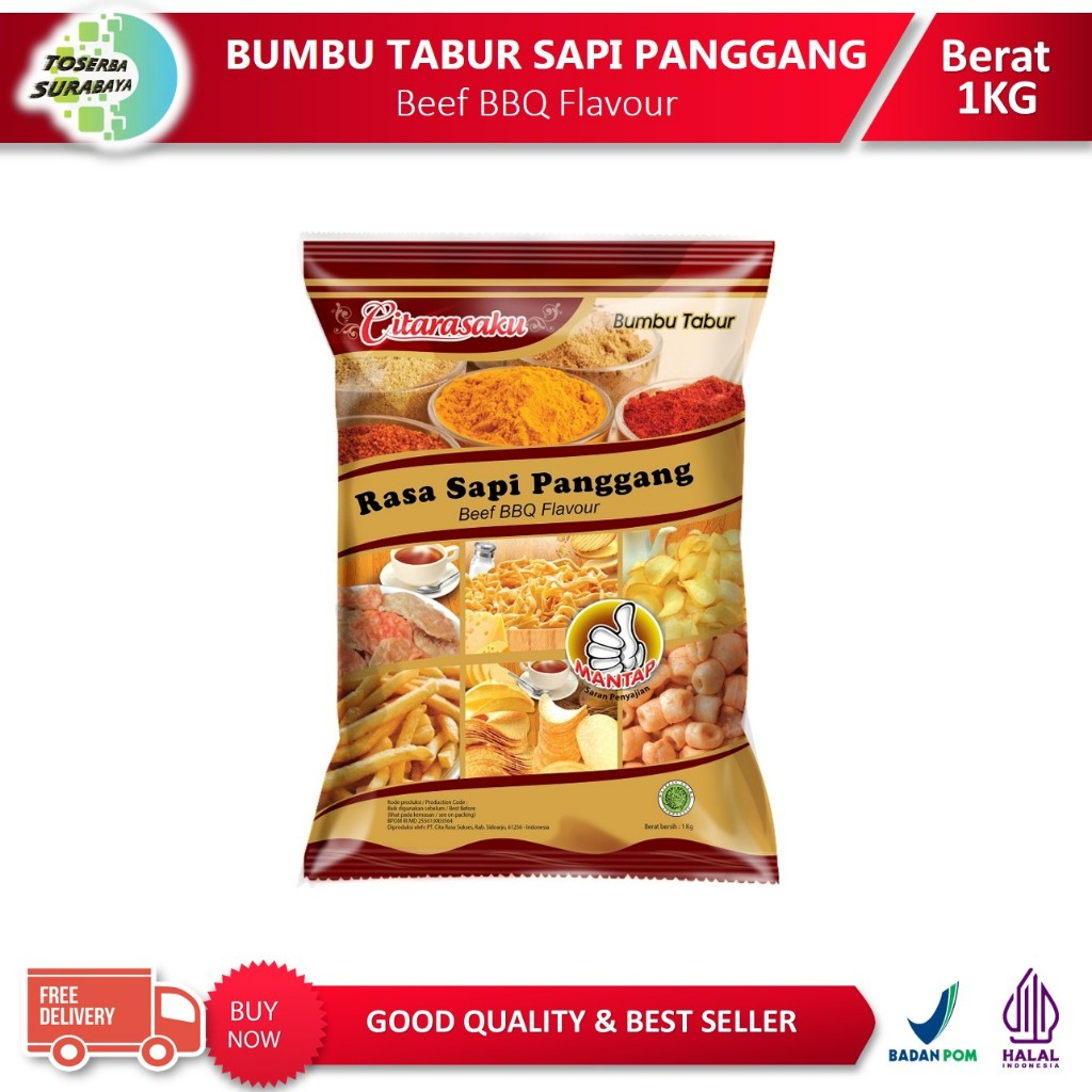 

Bumbu Tabur Rasa Sapi Panggang 1Kg