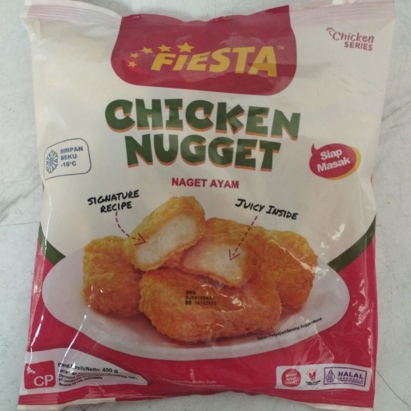

FIESTA chicken nugget 400 gr & 200 gr