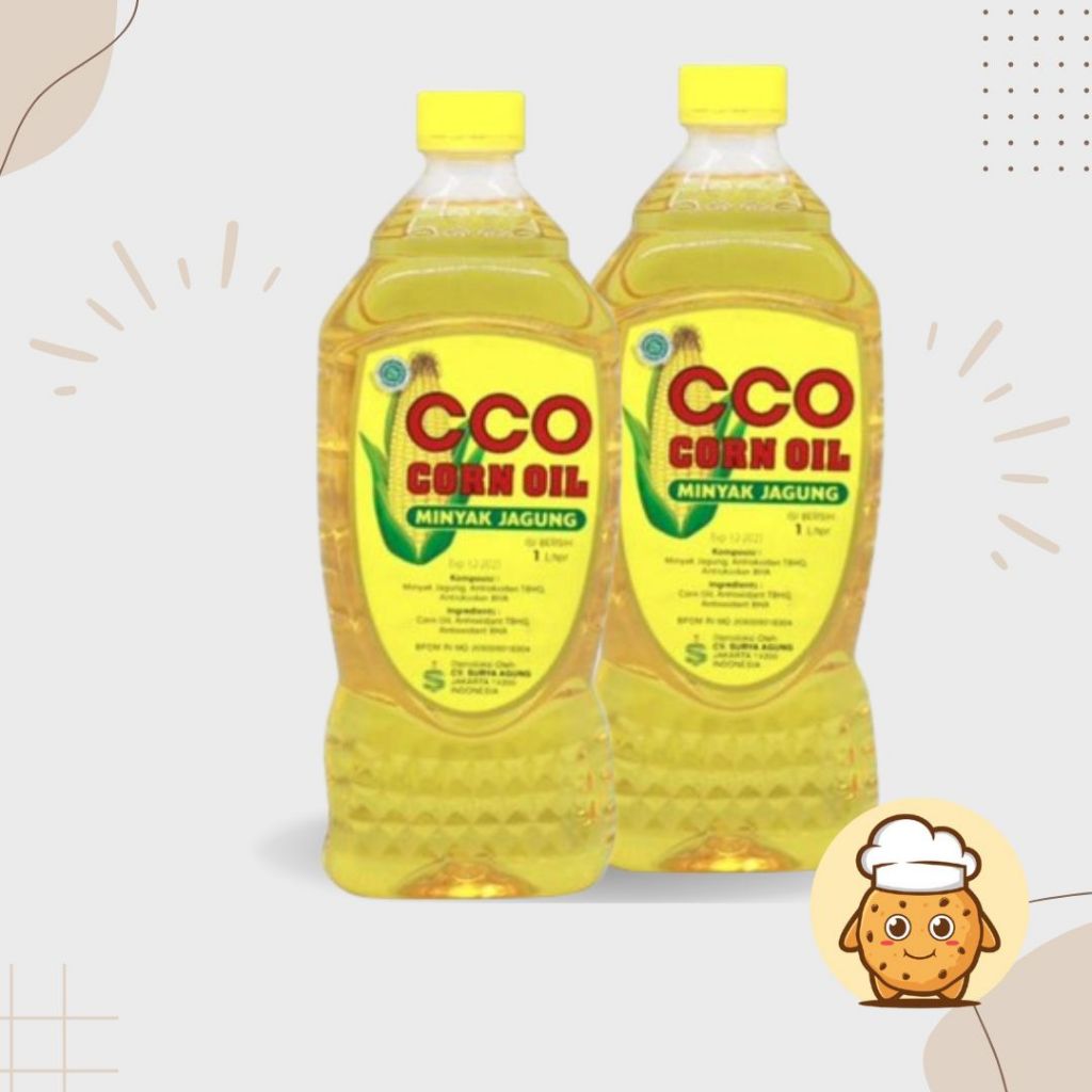 

CCO Corn Oil 1Ltr | Minyak Jagung