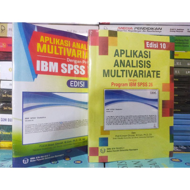 KODE Q7U Aplikassi Analisis Multivariate Dengan Program IBM SPSS 19  SPSS 25  SPSS 26  Imam Ghozali