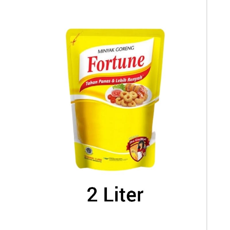 

Fortune minyak goreng 2 liter