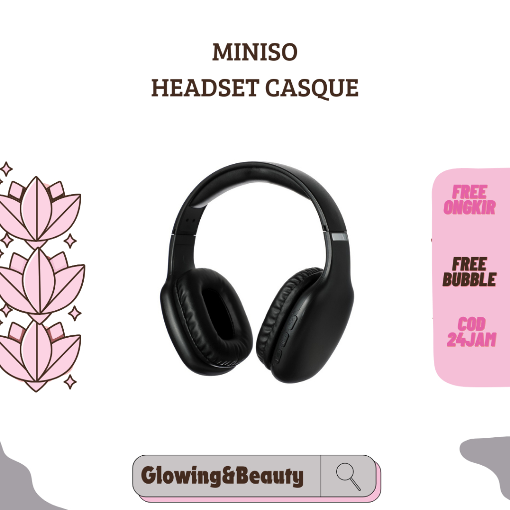 MINISO WIRELESS HEADSET CASQUE AUDIO SANS FIL