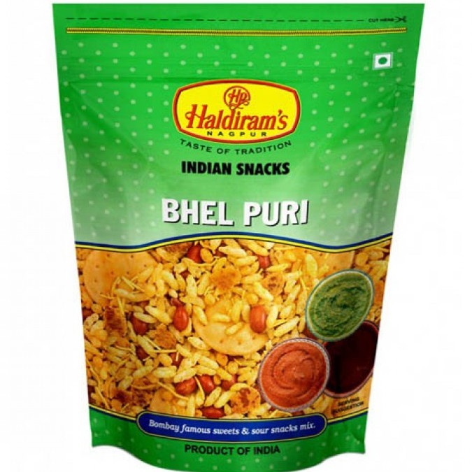 

BHEL PURI HALDIRAM'S 150G / Snack India / Namkeen
