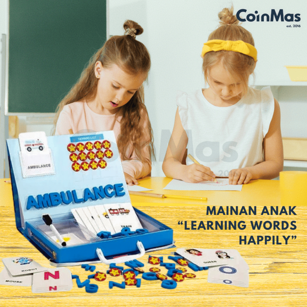 CoinMas | No Brand - Mainan Edukasi Magnet + Kartu