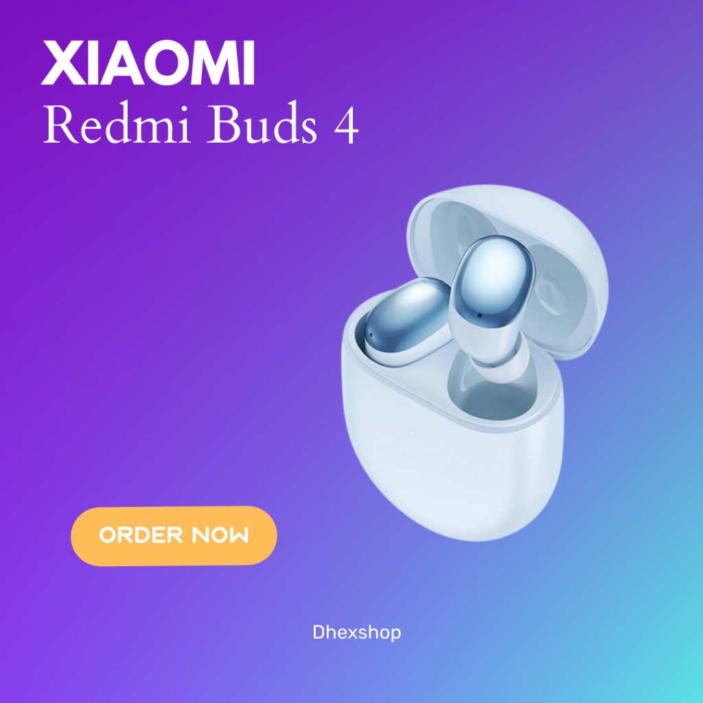 TWS Mi Buds 4 True Headset Earphone Stereo Control sentuhan