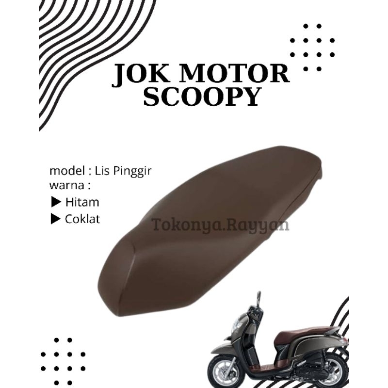 Kulit Jok Motor Scoopy Stylish Prestige