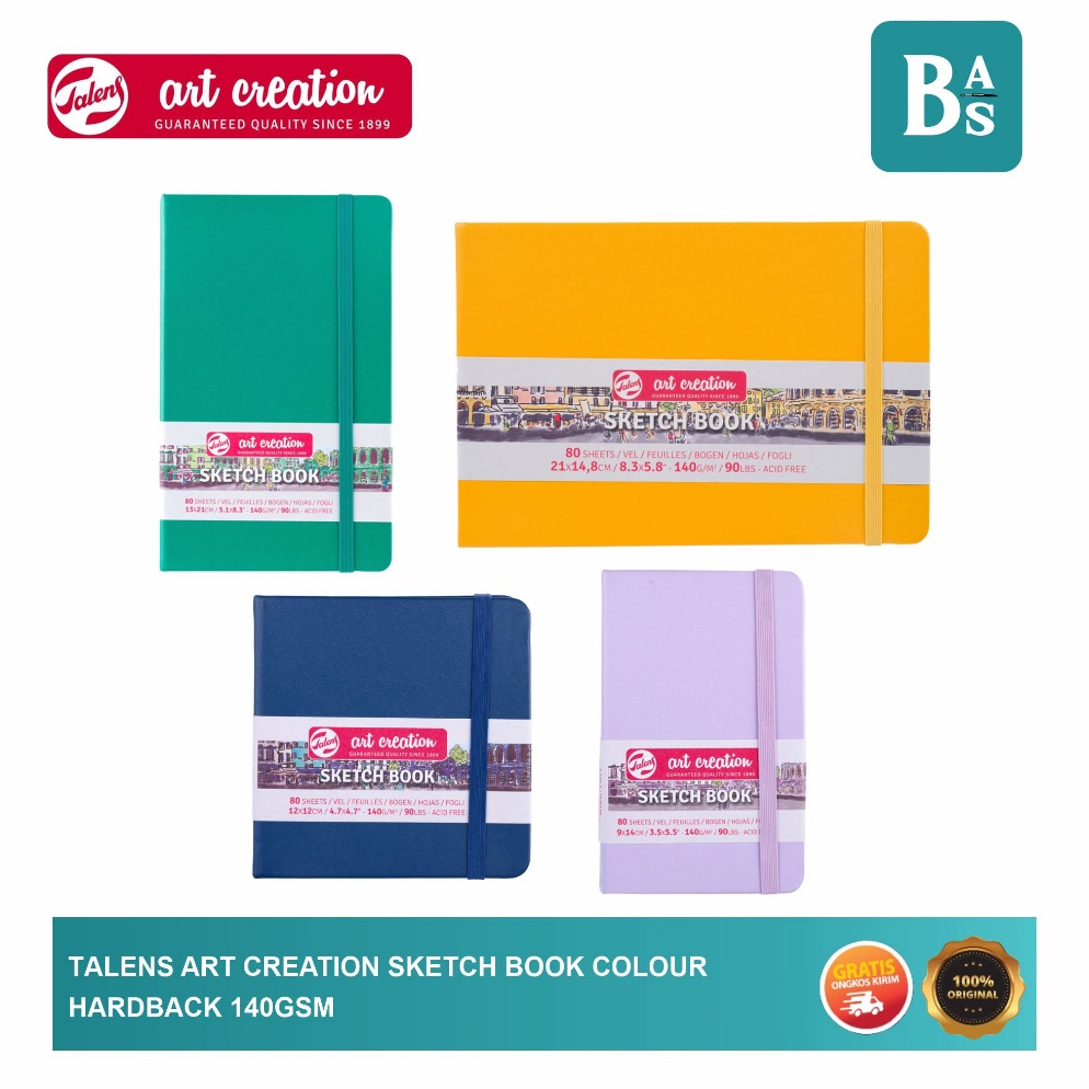 

KODE E18X Talens Art Creation Hardback Sketch book Colour 14gsm