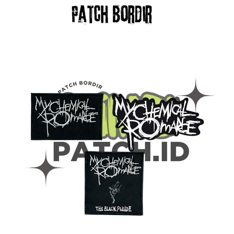 Patch Bordir Jahit Patch Bordir Emblem MCR Patch Bordir Premium Patch Bordir Aksesoris