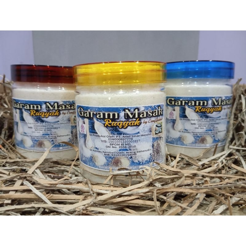

Garam Masak Ruqyah by CengBahar Ukuran 600 gr
