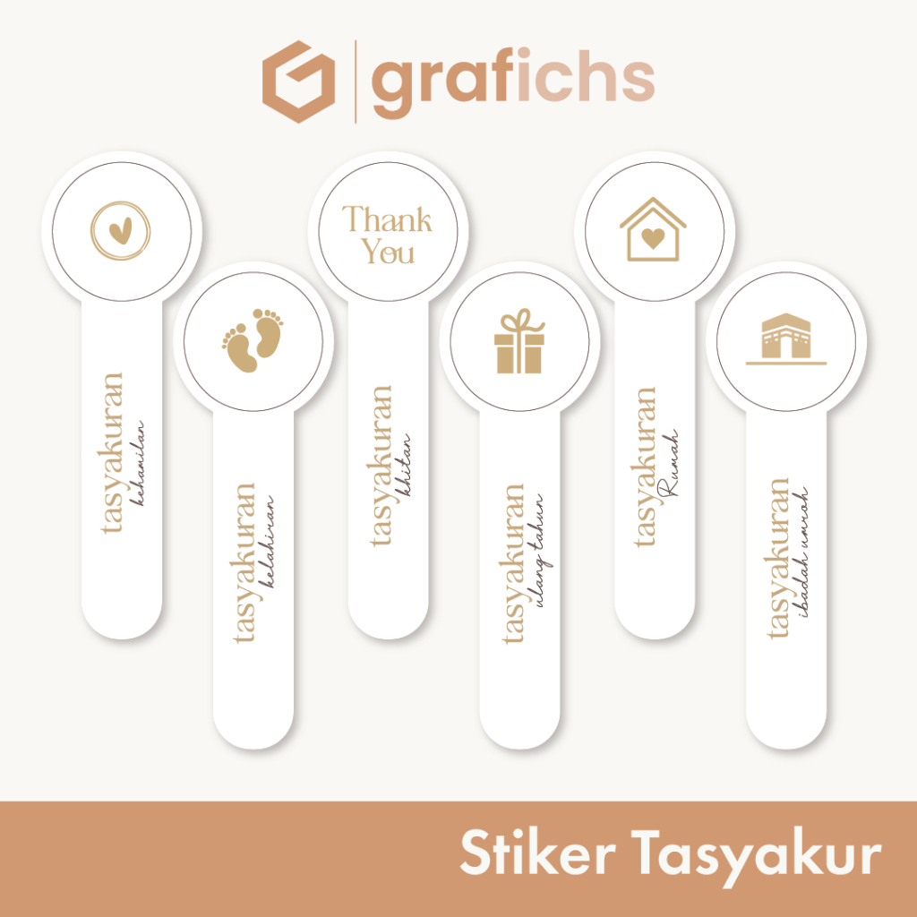 

Stiker Label Tasyakur Kehamilan, Kelahiran, Khitan, Ulang Tahun, Rumah Baru, Ibadah Umroh GIST31-36 by Grafichs