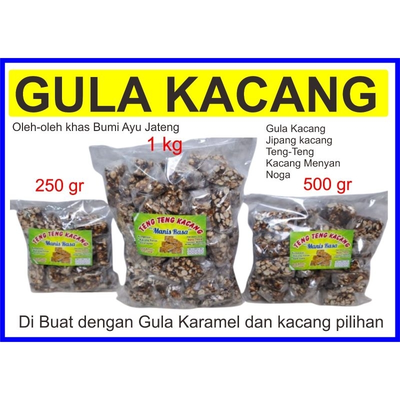 

CEMILAN GULA KACANG TENG TENG KACANG JIPANG KACANG NOGA KHAS ASLI BUMIAYU JATENG