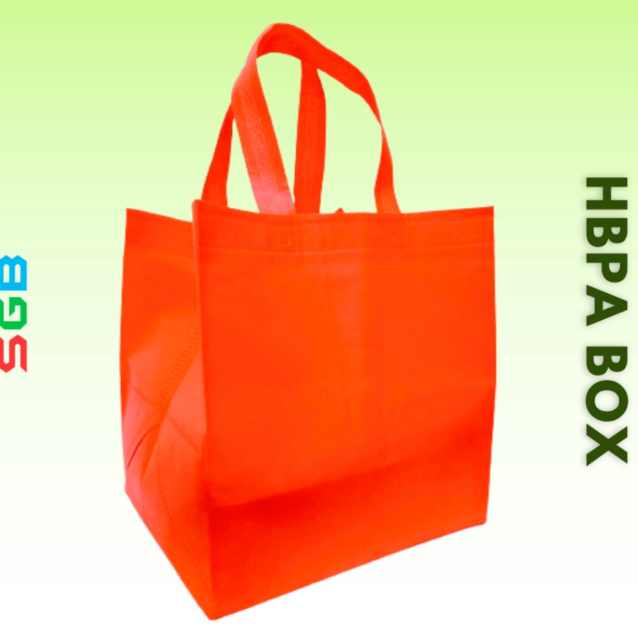 

PESTA HARGA SPESIAL Tas HBPA BOX untuk isi Box 22x22 Box 2x2 HARGA PERLUSIN bahan 75gm Goodie Bag