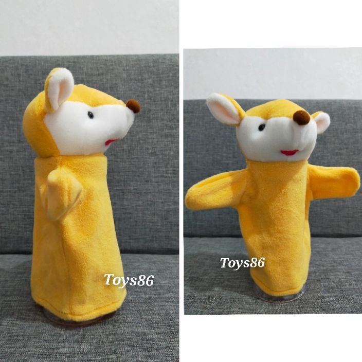 JAMINAN KEPUASAN PELANGGAN Boneka Tangan Karakter Kancil