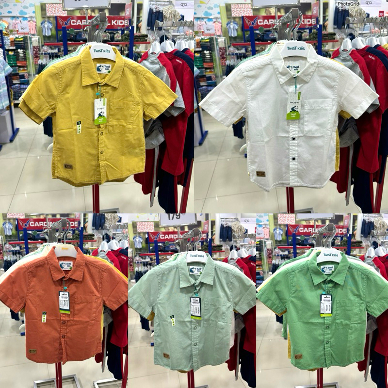 TWIST KIDS - NEW Kemeja Anak Laki-Laki (4-14 Tahun)