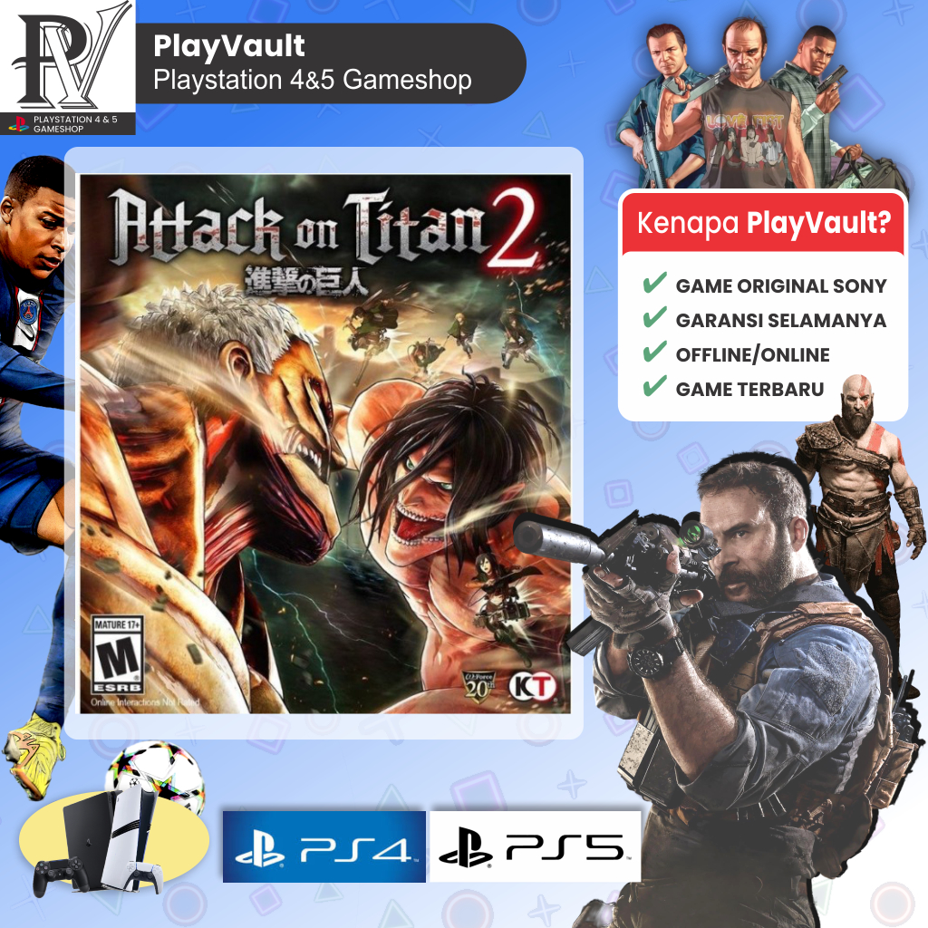 Attack On Titan 2 PS4 PS5