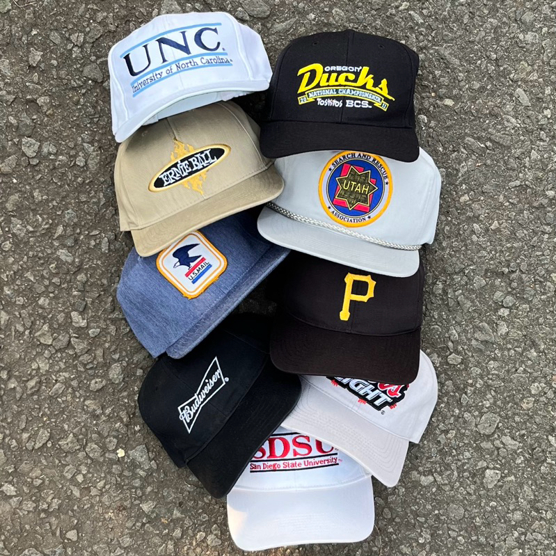 VINTAGE HATS, ROPEHAT, TOPI TALI KAPAL, ROPE HAT VINTAGE, TOPI NEW ERA BASEBALL, SNAPBACK SECOND