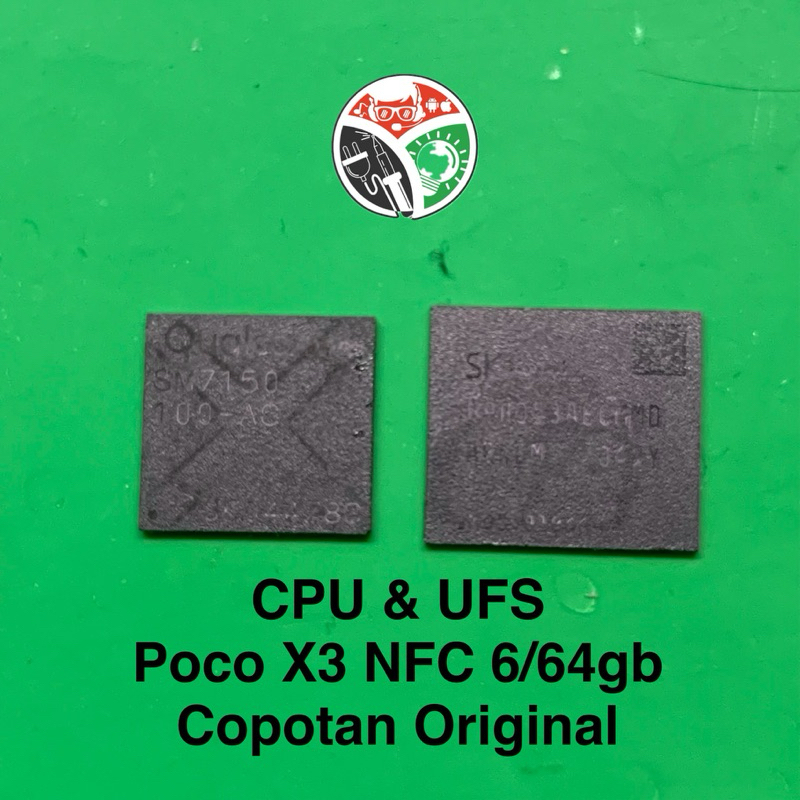 CPU & UFS Copotan PocoX3Nfc 6/64gb Original