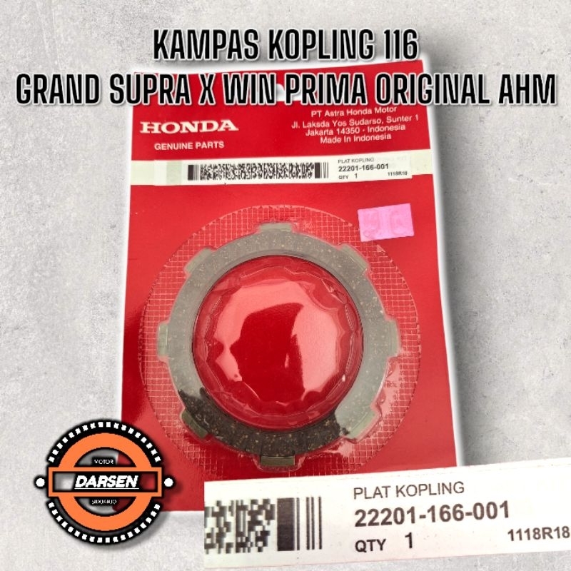 AHM - KAMPAS KOPLING SUPRA X ASTREA GRAND REVO LAMA ORIGINAL AHM
