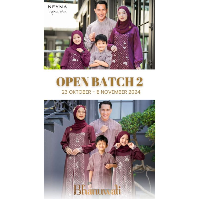 SARIMBIT BHANUWATI NEYNA SERIES PRE-ORDER ❗