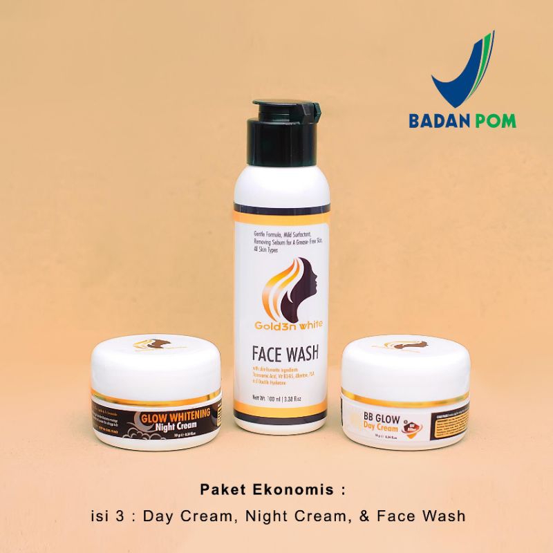 Skincare GOLD3N WHITE BPOM