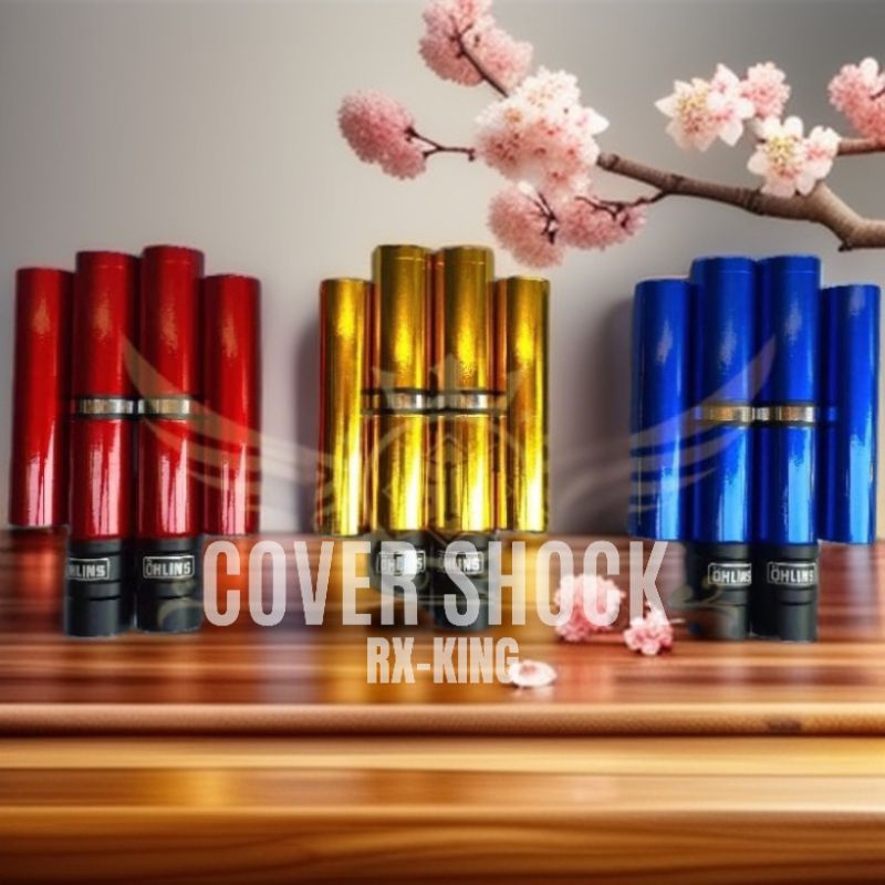 Cover shock/variasi shockbreaker depan full atas bawah motor RX-KING