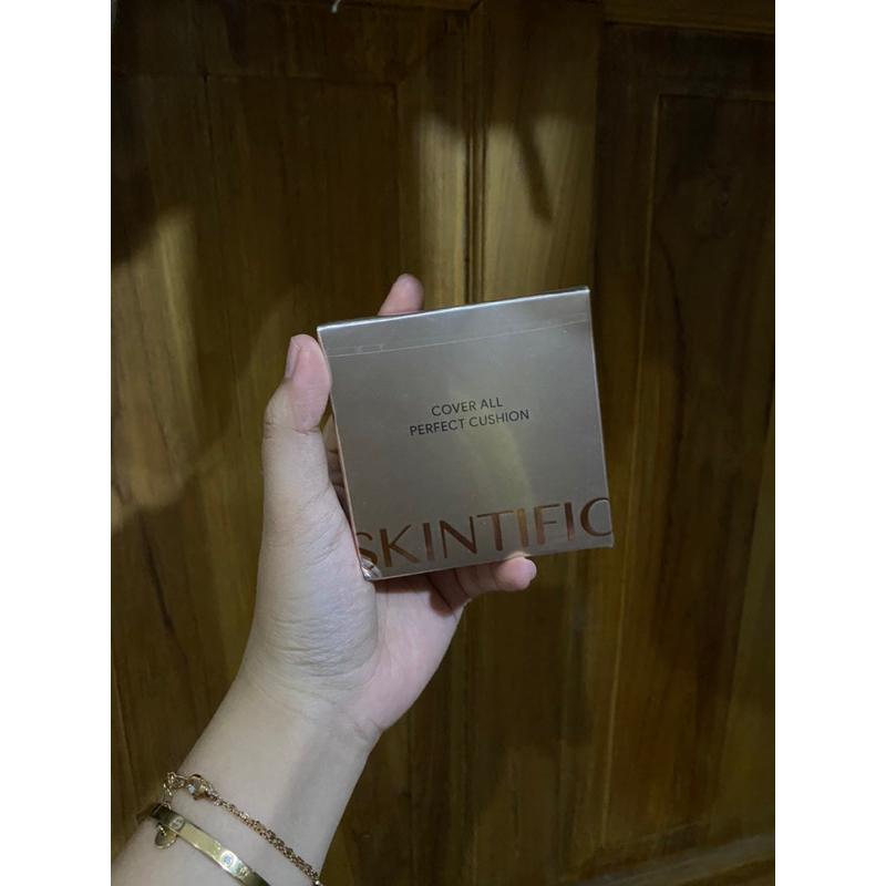 Skintific Perfect Stay Velvet Matte Cushion Shade 02 Ivory